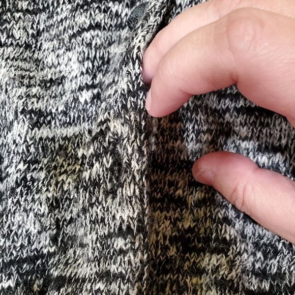 J.Crew Merino Wool Blend Marled Shawl Collar Cardigan XS - Picture 9 of 9